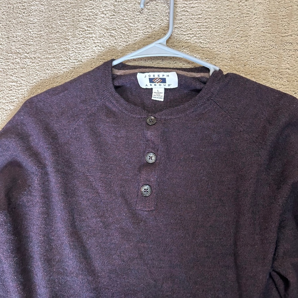 Joseph Abboud Henley Sweater